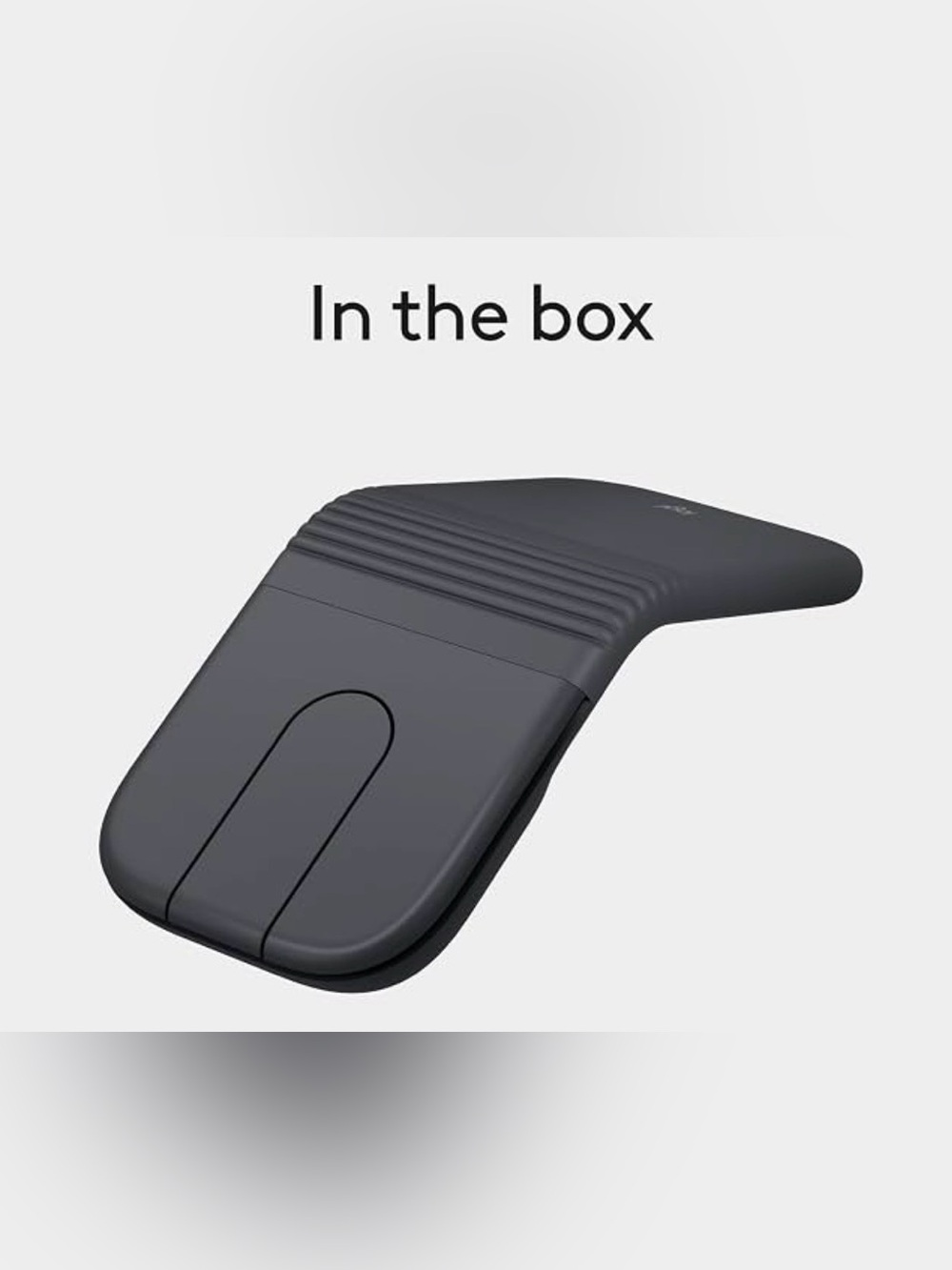 Logitech Mobi Fold Wireless Mouse Graphite Brand New